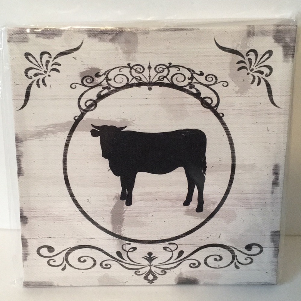 Cow Farm Canvas
